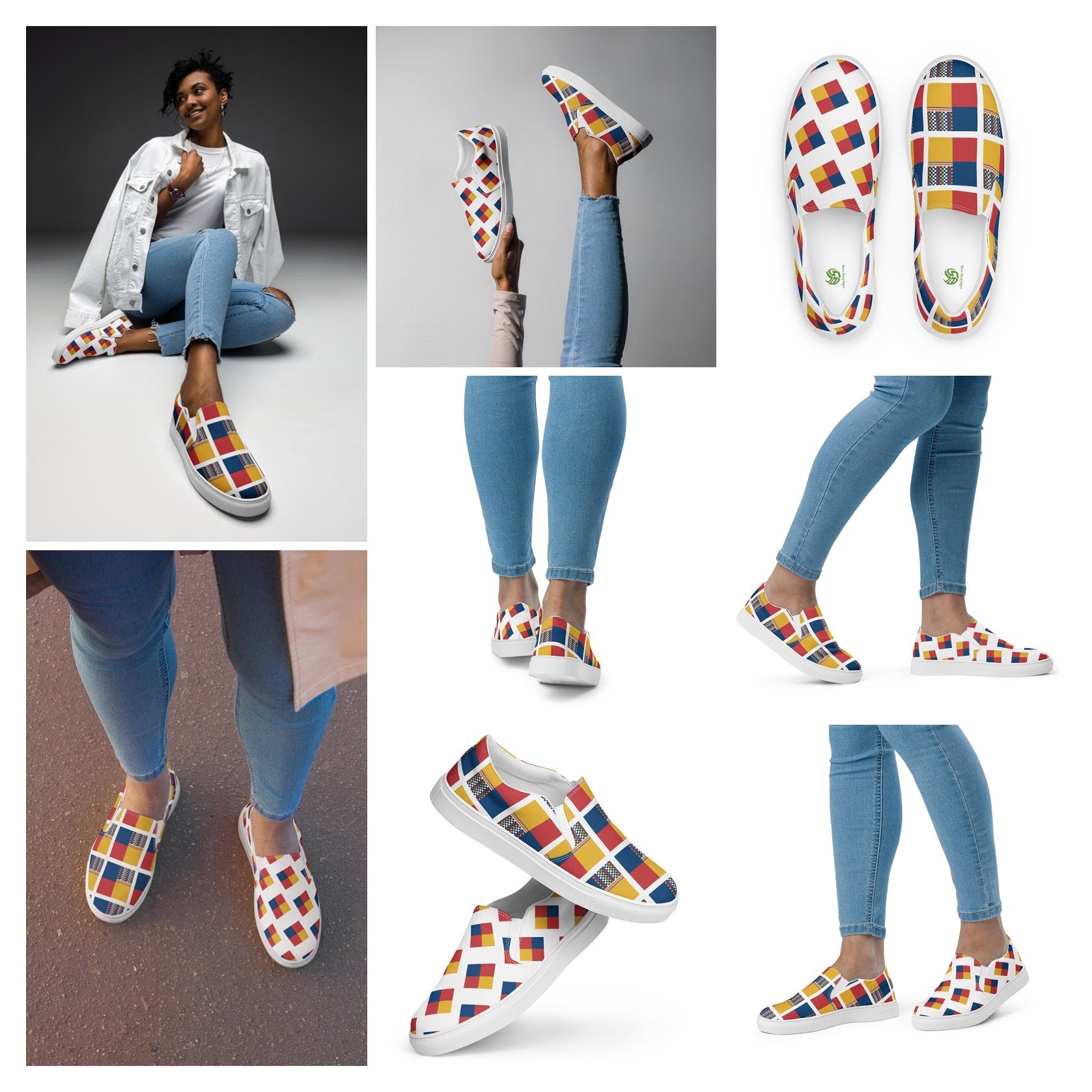 Here's where to begin your next cute, comfy, cool canvas slip on shoe obsession, featuring my newly designed mix and match kicks to wear to practice and games.