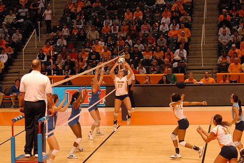 The volleyball set definition explains different types of sets for first second third tempo sets that setters and hitters use to run offensive plays and tactics. 