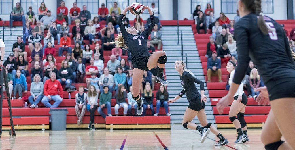 These 5 volleyball words and definitions define setting terms describing how setters set quicker and lower balls to hitters to create fast team offensive plays.