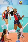 Danielle Scott Arruda is the first American, male or female, to play volleyball in five Olympic games.