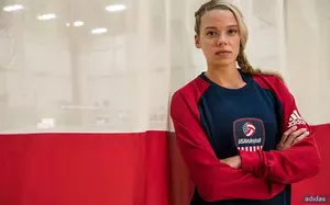 Volleyball apparel manufacturers like Mizuno, Asics, Nike and USA Volleyball's official womens volleyball apparel sponsor Adidas create players uniforms.