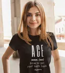 Whats an ace in volleyball? When you a score a direct point with a serve that hits the floor before the other team can pass play or get the ball over the net. 