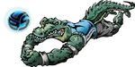 The alligator coloring pages feature Ali the Volleybragswag Alligator - Defensive Specialist - All Beast Second Team