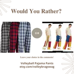 My new line of Volleybragswag Volleyball PJ Pants for 2024 is the ultimate upgrade, with cute and colorful designs inspired by global international flags!