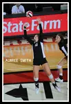 College volleyball setters Aubree Smith and Katelyn Steffan open up about life, competing and playing on a Division I team