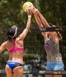 Learn the definition of terms in volleyball blocking, one is "read" blocking and the other action word for stopping the ball at the net is "stuff blocking." 