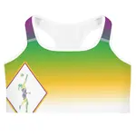 In time for the Tokyo 2020 Olympics I used the national flag of Brazil as the inspiration for the matching sports bra and leggings outfits I designed this year.