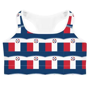 The designs on the cute volleyball outfits in the Volleybragswag line were inspired by the flag of Dominican Republic for fans of the Olympic volleyball teams.