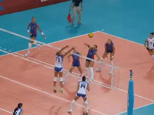 Ekaterina Gamova is one of Russia's most famous volleyball players during the 1990s and 2000s. The opposite was one of the strongest hitters in the world. 