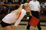 One of the important volleyball passing cues to improve ball control is to keep your eyes on the ball when in the server's hands before it crosses the net.  