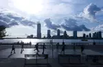Beautiful volleyball images of outdoor volleyball courts around the world in various scenic environments, landscapes, cityscapes and portraits. 