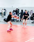 With these basic volleyball passing drills remember to anticipate where the ball will land, keep elbows straight, stay in athletic stance, angle your platform 