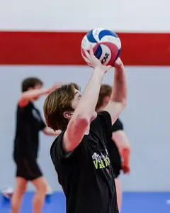 I'll teach you the volleyball setting calls and offensive plays that beginner players learn and work on in freshman practices including four, two and five sets.