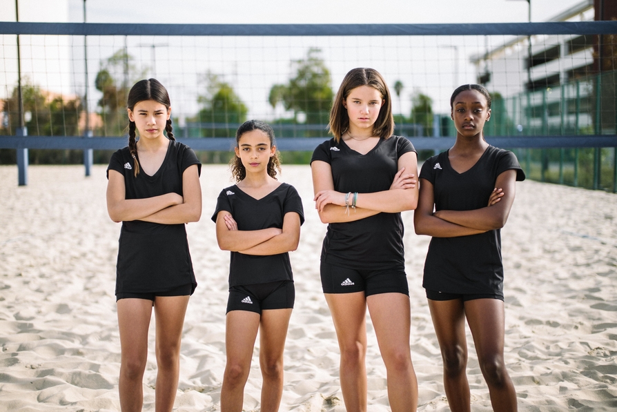 Adidas four girls