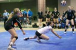 Denis Wright photo of libero passing a ball . Creative Commons