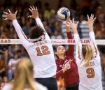 Volleyball blocking triple block Ralph Arvesen photo