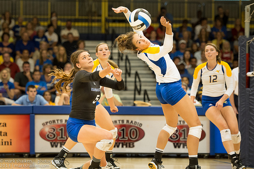 Big 12 Conference volleyball players