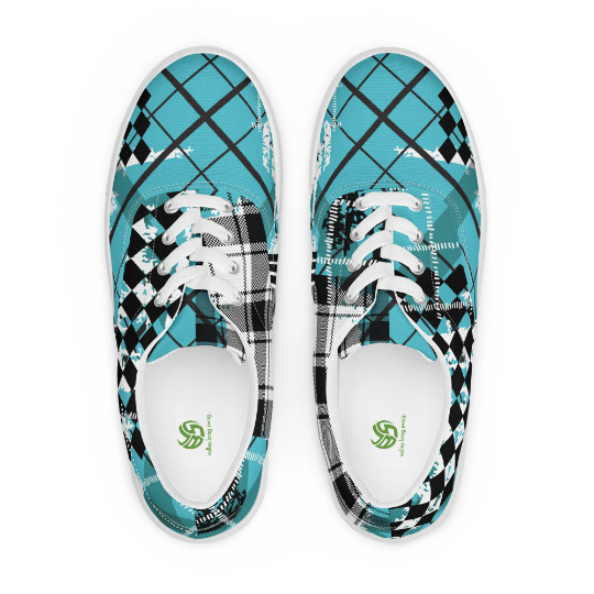 If your favorite color is turquoise then the "Turquoise Checkerboard Zebras" Slip on Canvas Shoes Women 2023 ACVK line make good volleyball gifts for teenage girls who are creatives who like to wear unpredictable patterns and designs off the court.