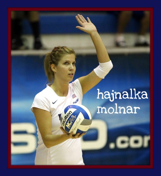 Meet Hajnalka Molnar the college volleyball setter for the University of Memphis team.