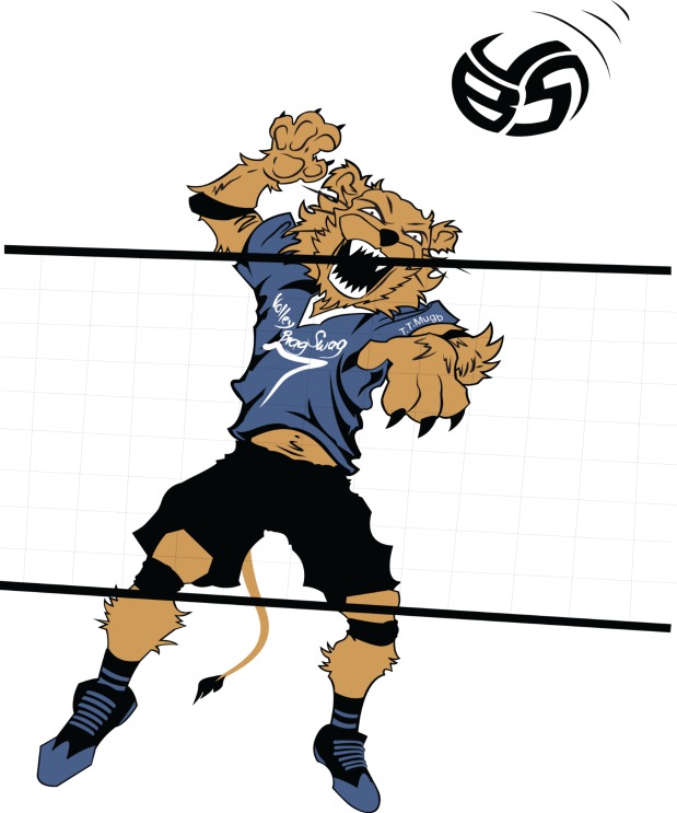 Volleybragswag Lion Coloring Pages