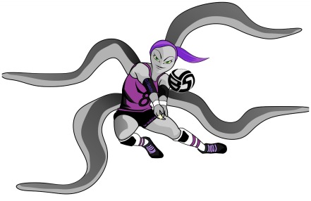 Volleybragswag Octopus Coloring Pages
