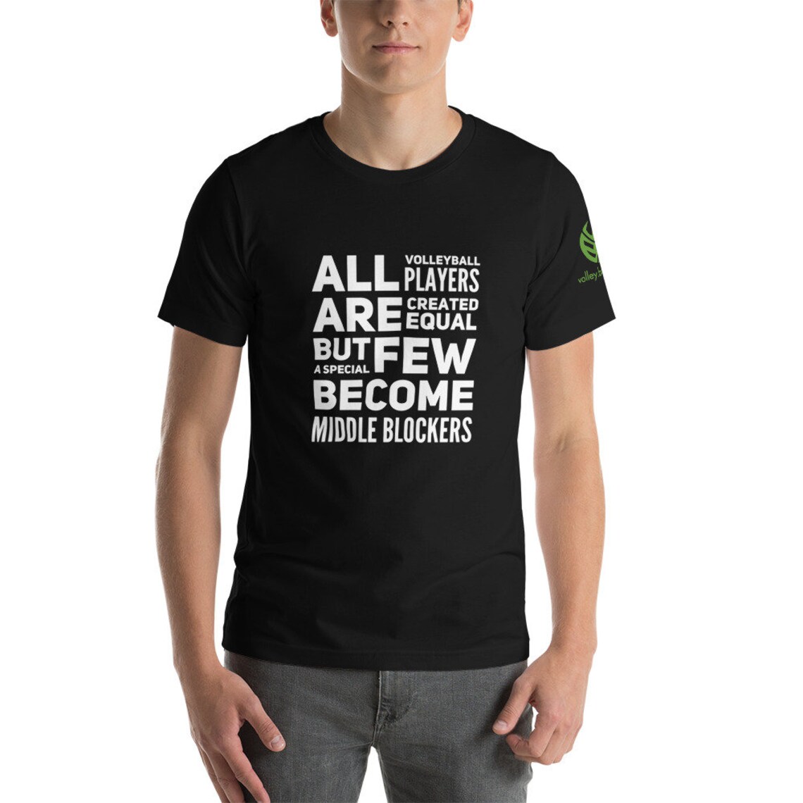 Best Seller!

All Players Are Created Equal Only A Special Few Become Middle Blockers