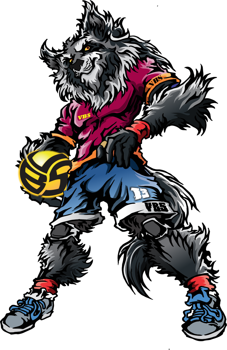 The Volleybragswag wolf coloring pages feature Whistler the Wolf the All Beast Second Team Universal player. 