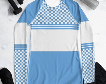 Now available are the Volleybragswag flag of Argentina inspired sports bras, volleyball shorts set, beach towels and blankets, flip flops, hoodies, fanny packs, duffle bags and more!