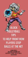 Block Volleyball Tips To help Front Row Players Stop Balls At The Net by April Chapple