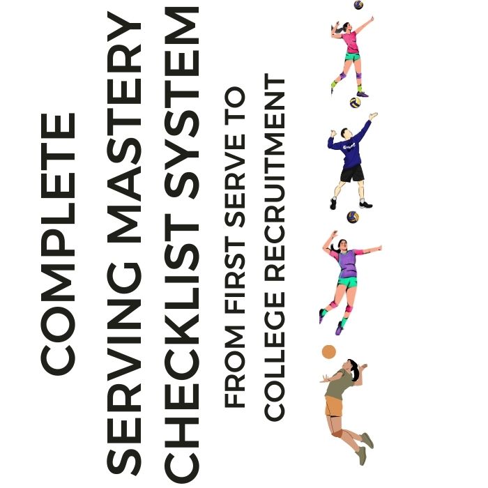 Complete Serving Mastery System:
From First Serve to College Recruitment. The Ultimate Volleyball Serving Arsenal $97