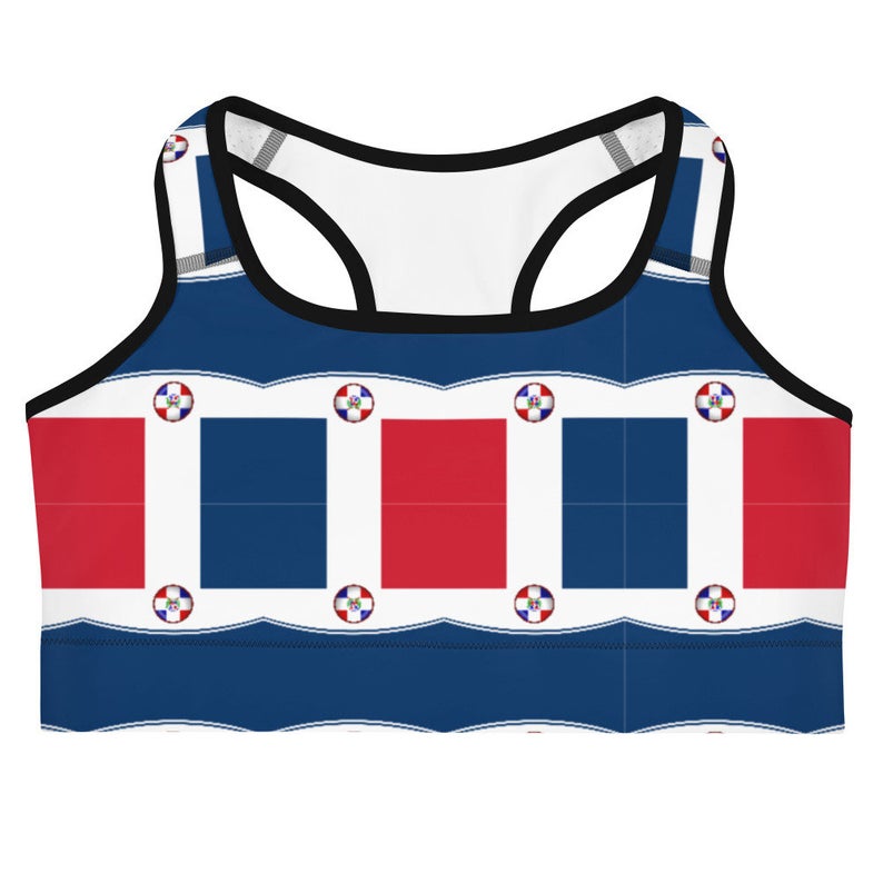 Create A Sports Bra Outfit With Korea Flag Inspired Designs. Shop now!