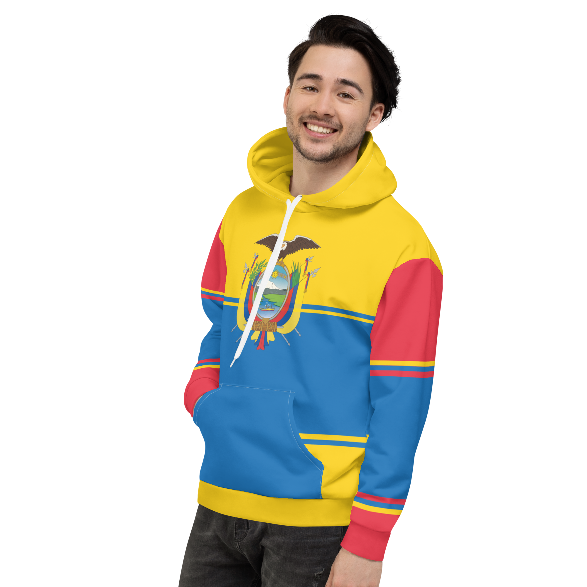 New 2023 arrivals! My colorful Ecuador flag inspired unisex oversized volleyball team hoodies by Volleybragswag are now sold on ETSY!