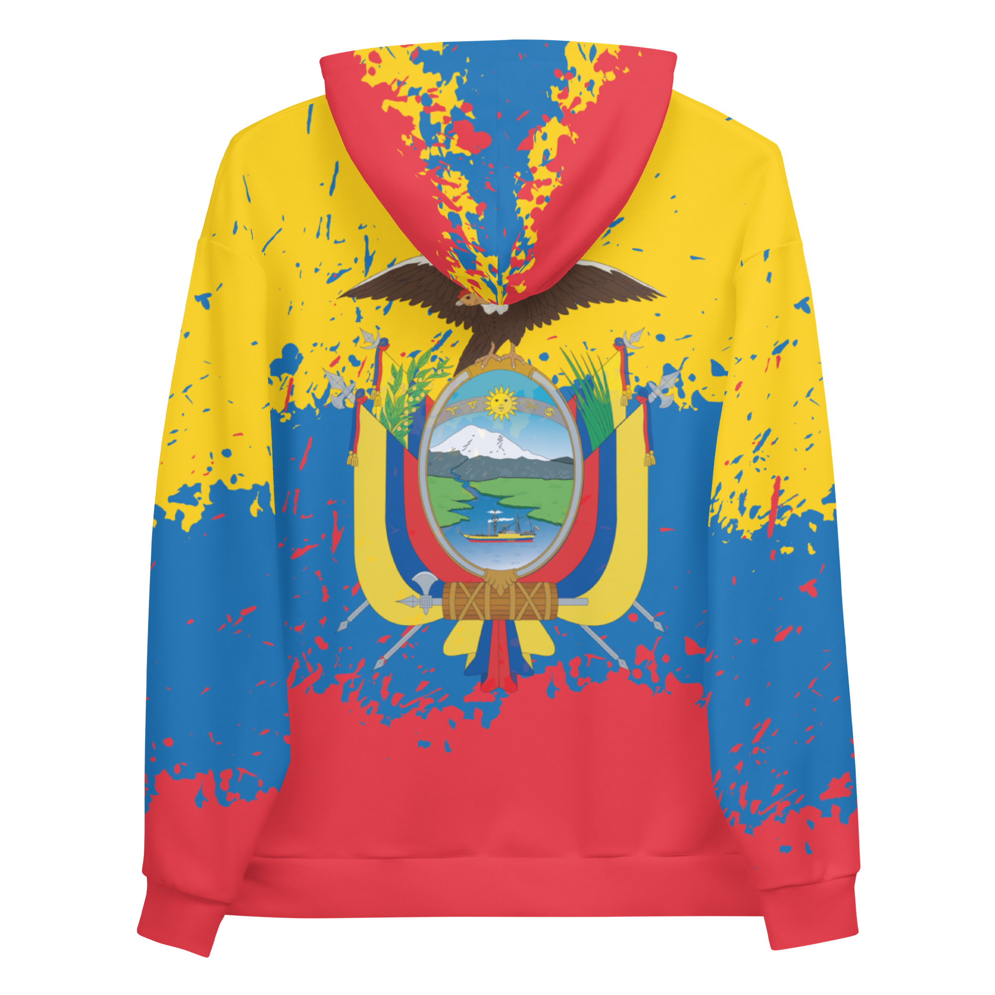 New 2023 arrivals! My colorful Ecuador flag inspired unisex oversized volleyball team hoodies by Volleybragswag are now sold on ETSY!