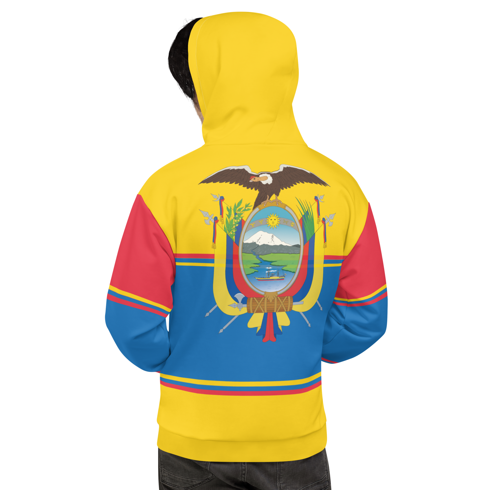 New 2023 arrivals! My colorful Ecuador flag inspired unisex oversized volleyball team hoodies by Volleybragswag are now sold on ETSY!