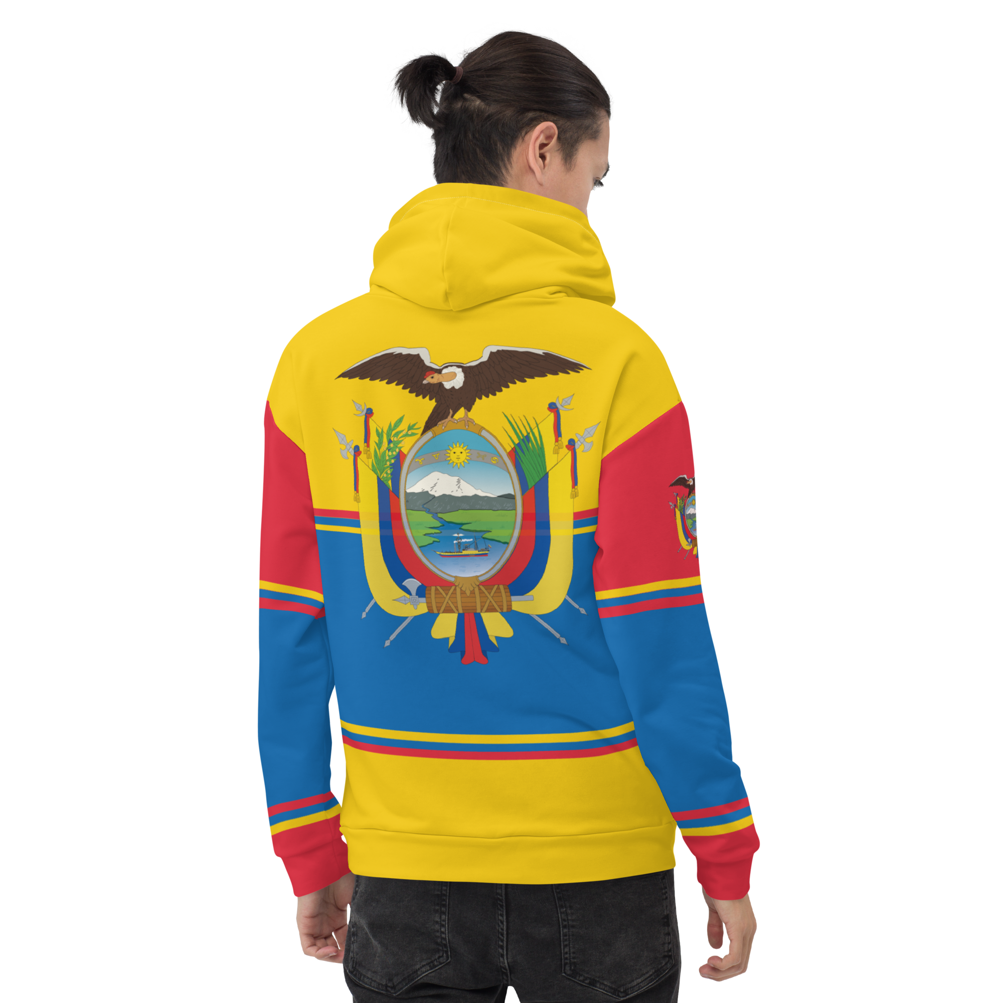 New 2023 arrivals! My colorful Ecuador flag inspired unisex oversized volleyball team hoodies by Volleybragswag are now sold on ETSY!