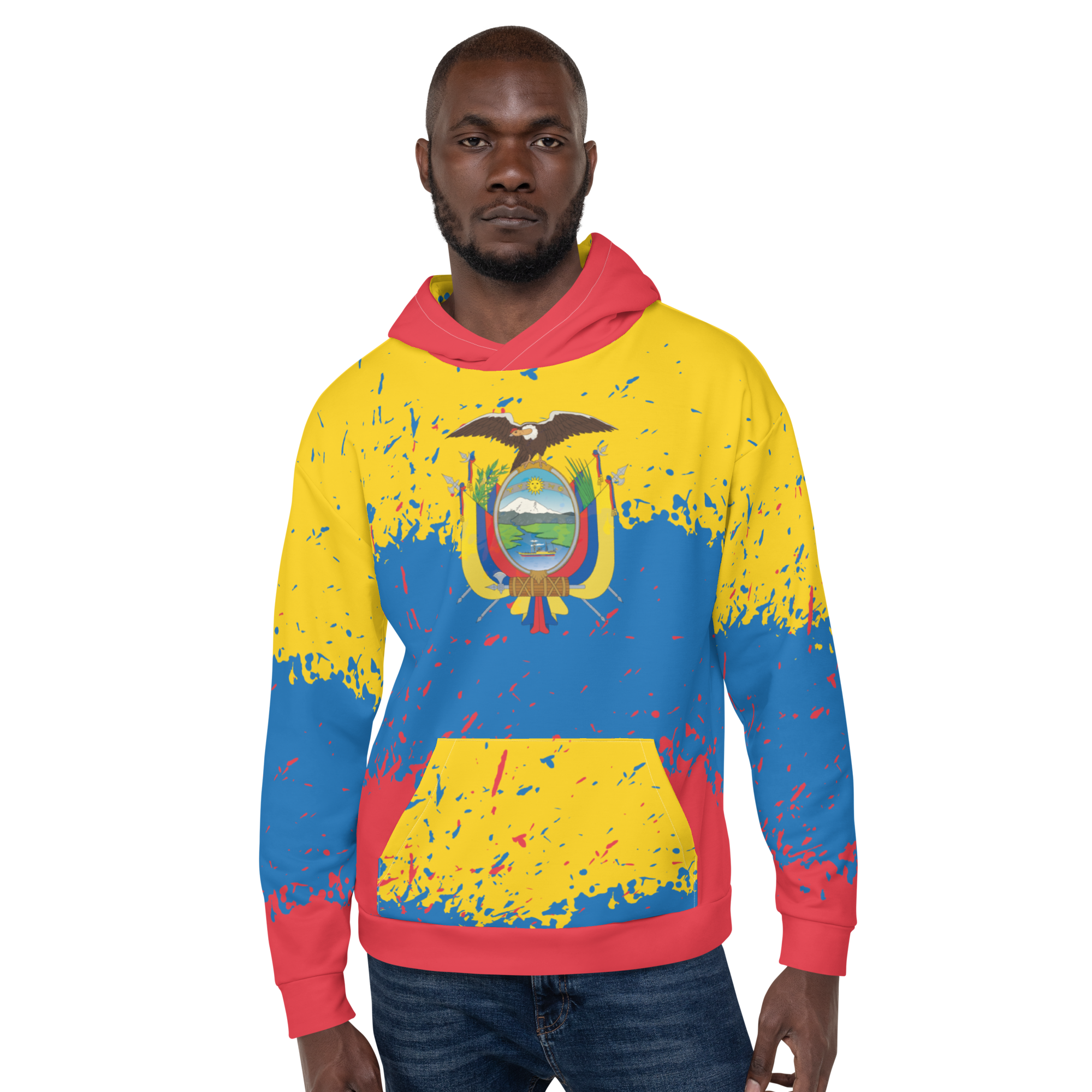 New 2023 arrivals! My colorful Ecuador flag inspired unisex oversized volleyball team hoodies by Volleybragswag are now sold on ETSY!