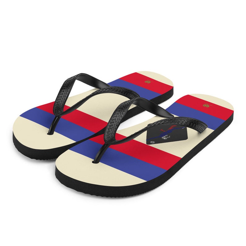 Flip Flop Shop: Buy Flag of Russia Inspired Slipper Sandals by Volleybragswag available now on my ETSY shop!