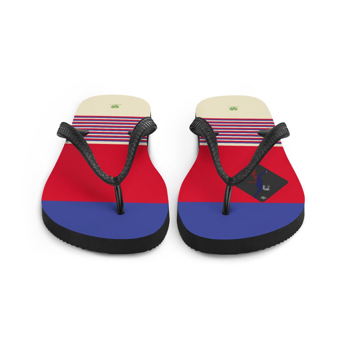 Flip Flop Shop Has Flag of Russia Inspired Slipper Designs by Volleybragswag available now on my ETSY shop!