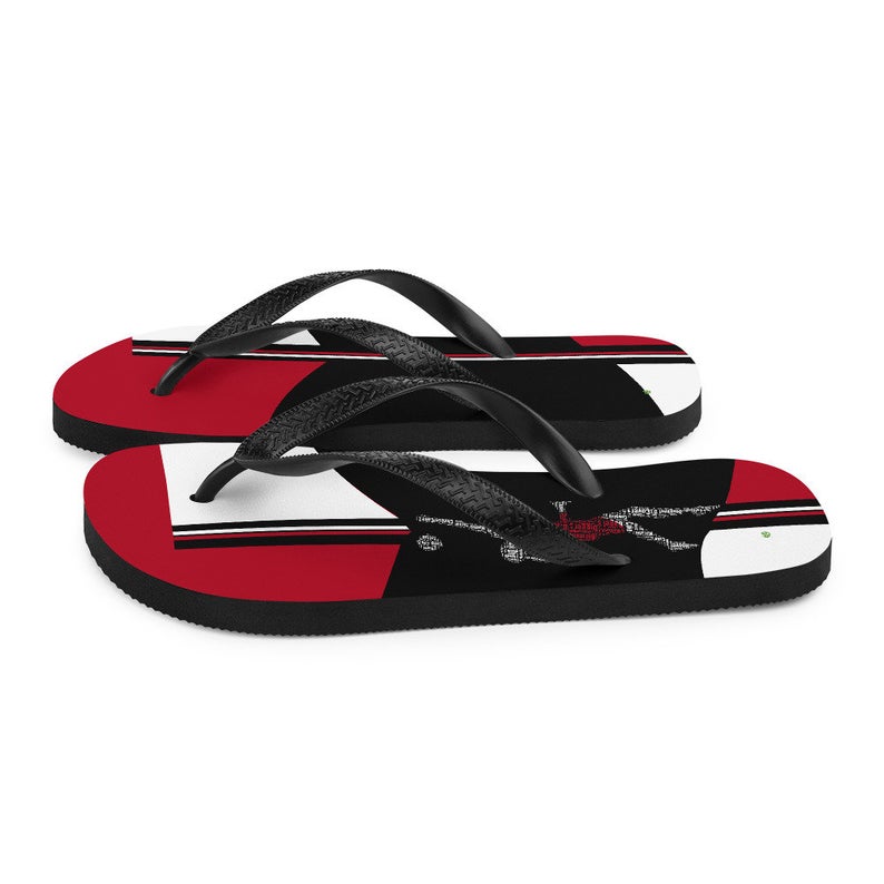 Volleybragswag Japan inspired volleyball flip flops available for volleyball players