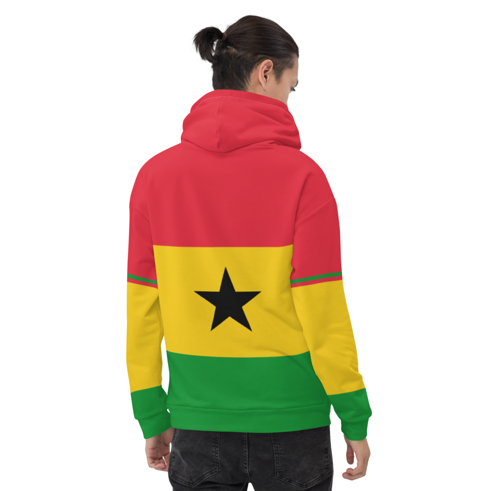 New 2023 arrivals! My colorful Ghana flag inspired unisex oversized volleyball team hoodies by Volleybragswag are now sold on ETSY!