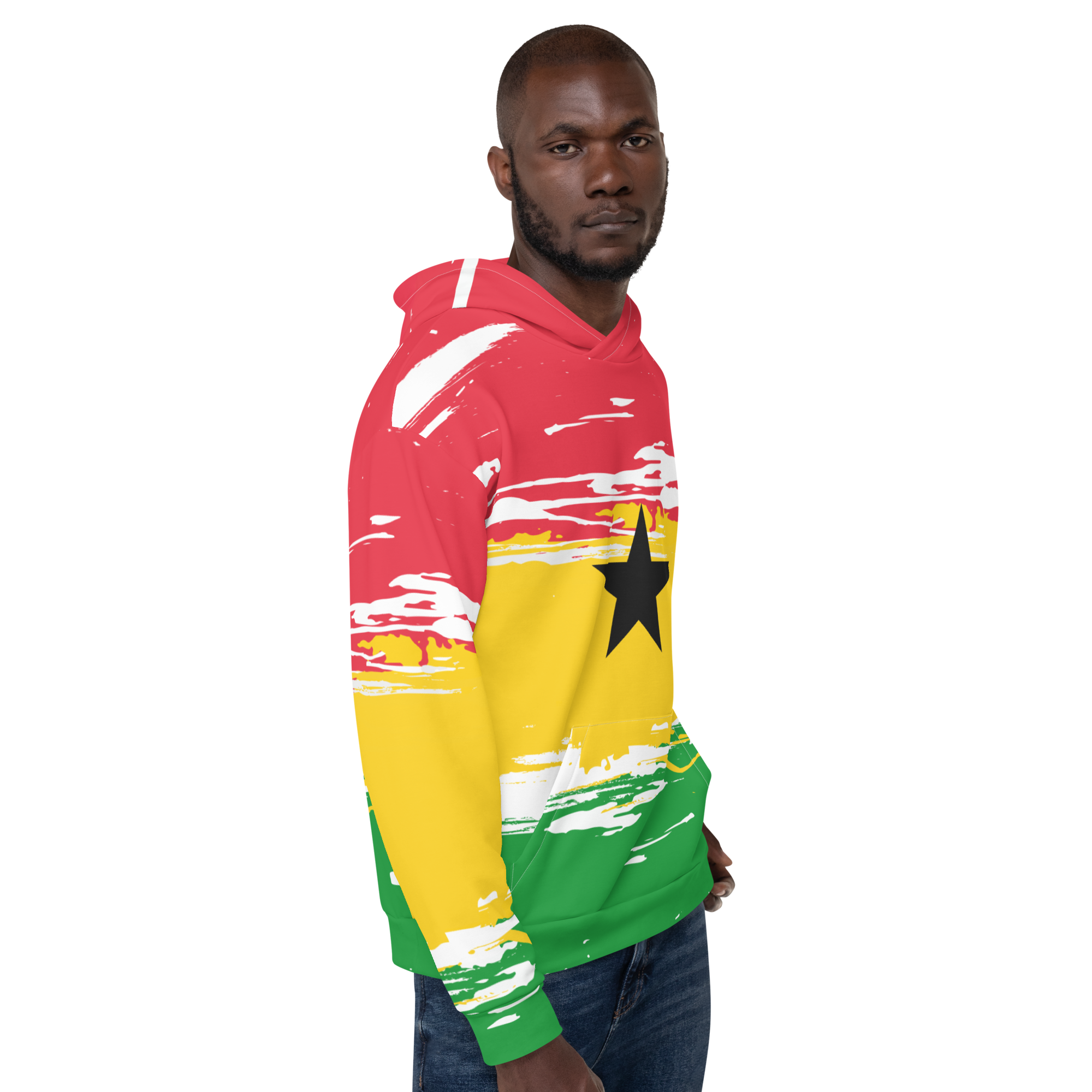 New 2023 arrivals! My colorful Ghana flag inspired unisex oversized volleyball team hoodies by Volleybragswag are now sold on ETSY!