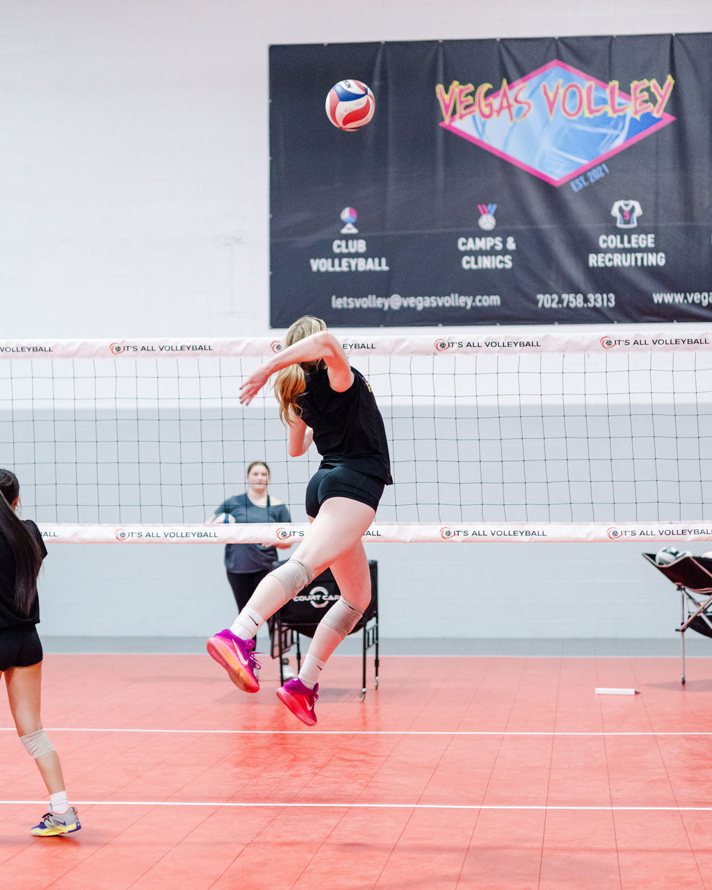 The best volleyball drills for hitters and drills for setting, passing, blocking and serving are what you need to do on your own regularly to improve your game skills. (Shots by Shanty)