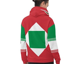 My colorful country flag inspired unisex oversized volleyball hoodies by Volleybragswag are now sold on ETSY and are inspired by flags from Japan, Poland, like this volleyball design from Italy.