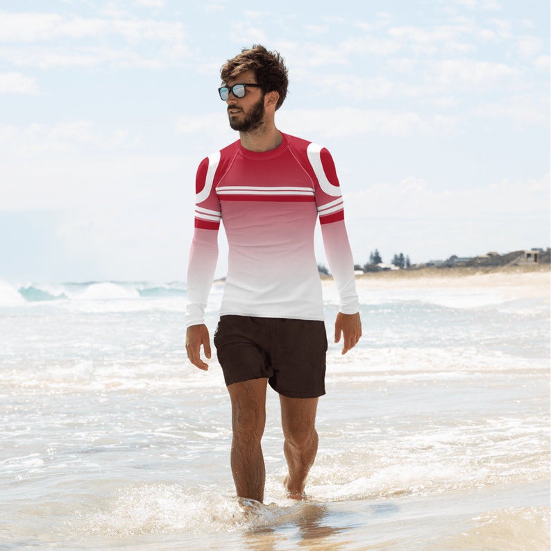 Here are 12 of our most comfortable, most colorful and guess what? Also the coolest long sleeve rash guard outfits you can wear to beach or volleyball practices.