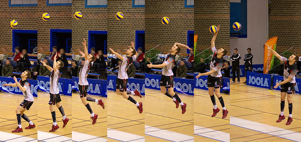 jump float serve in volleyball