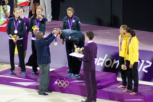 Kerri Walsh Volleyball Player is the most-decorated player in the Olympic sport of beach volleyball of all time. (D. Coomber)