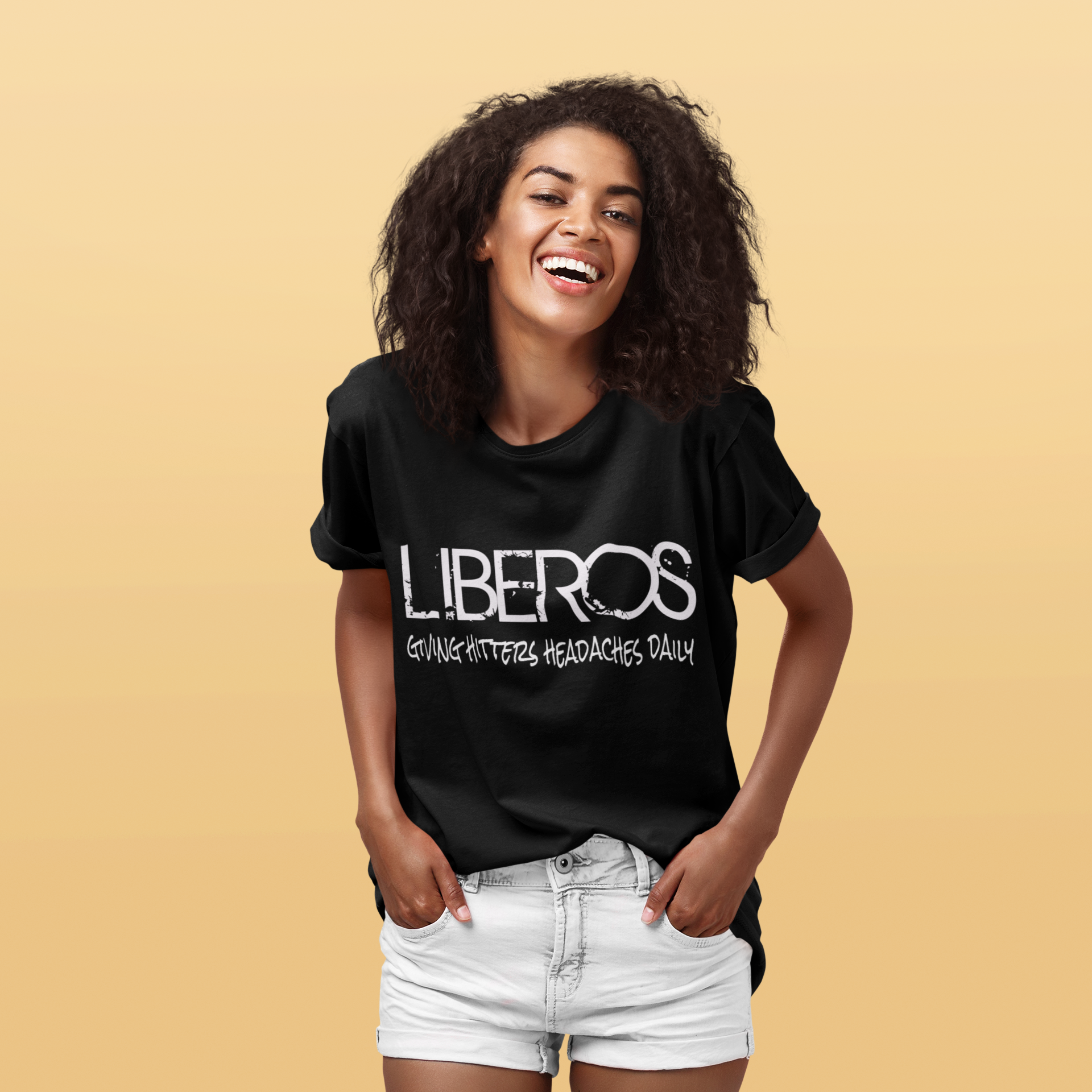 Traditionally in Europe, the function of the libero in televised women's volleyball games