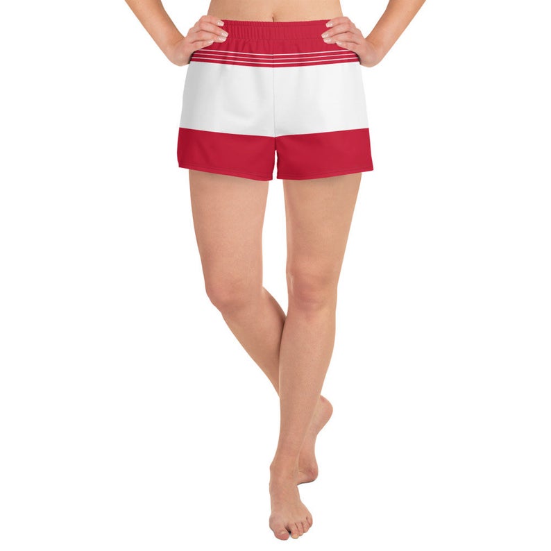 The designs for our Mexico flag inspired sports bra and shorts sets come in amazing patterns and trendy designs which make for really cute volleyball outfits.