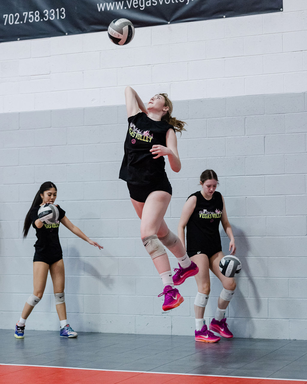 As the head coach of the Vegas Volley club 18s girls and 18s guys teams since November 2024, and with over 30 years of experience coaching volleyball players privately, I've developed and refined these volleyball serve drills (Shots by Shanty)