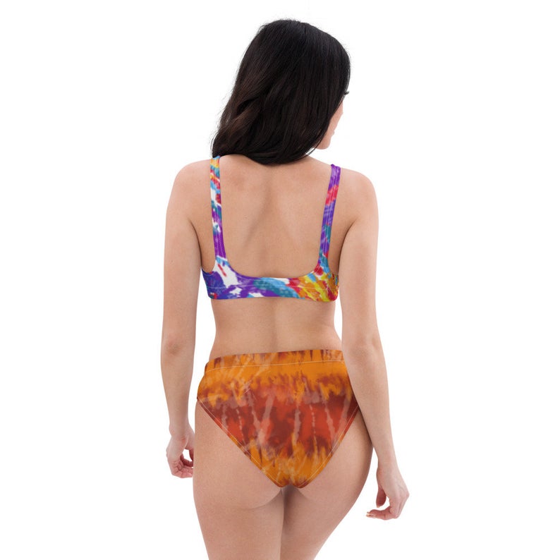 Volleybragswag Tie Dye High Waisted Bikini Collection Spring 2021